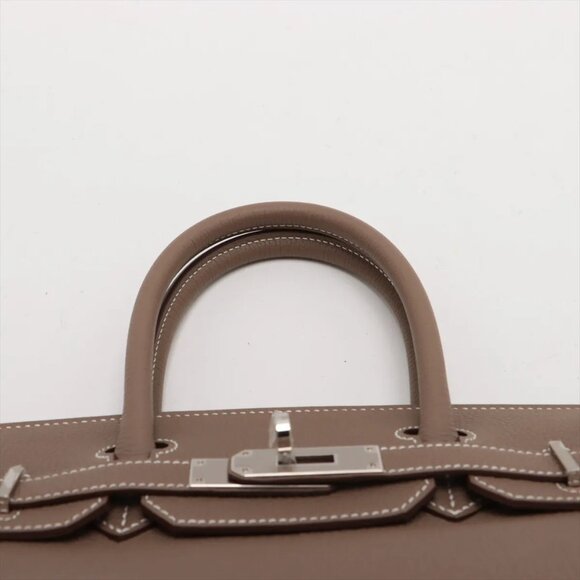 Sold out ❌Hermes Birkin 30 Le Tournay Togo Etoupe Silver W: 2024 - Picture 6 of 12